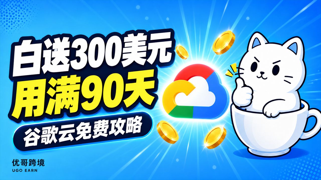 谷歌云免费 VPS:白送 300 美元 + 永久免费小鸡,能用多久、怎样不被扣费