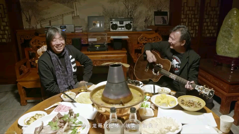 马条&老狼弹唱《模范情书》，巴扎嘿