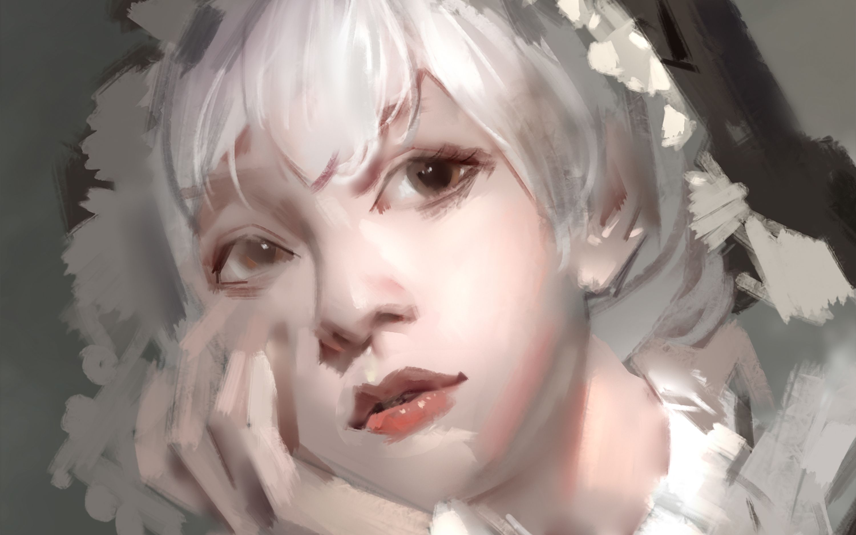 板绘看完才知道原来厚涂色块起稿这样画才对学到了