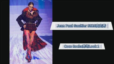 马吉拉罕见露脸!为自己的老师高缇耶走秀Jean Paul Gaultier F/W 1986