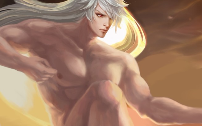 远古皮肤朱雀志脱衣这肌肉男不是我认识的守约呆