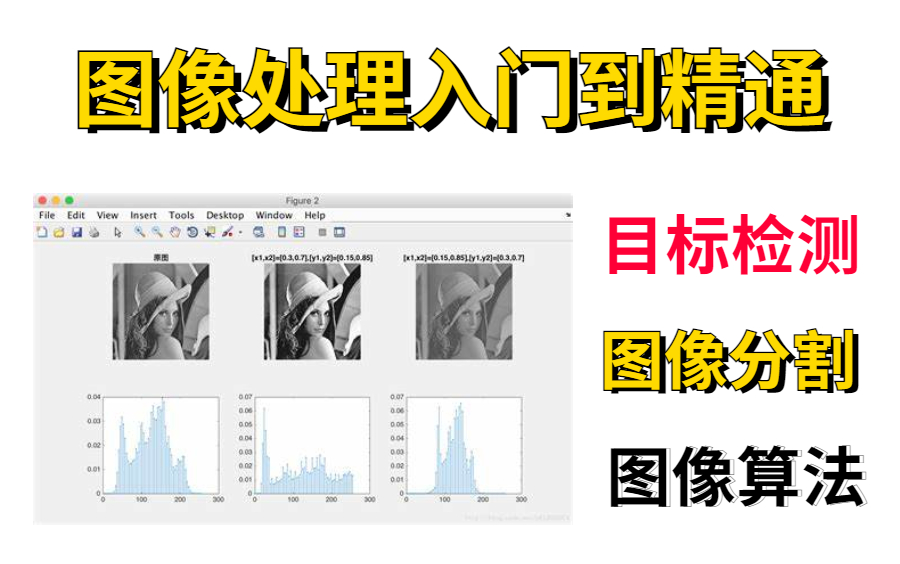 [图]图像处理精选课程！2022火爆B站图像分割目标检测课程，小学生都学会了 人工智能|计算机视觉I图像分割|目标检测|图像分割算法|图像处理|目标检测算法