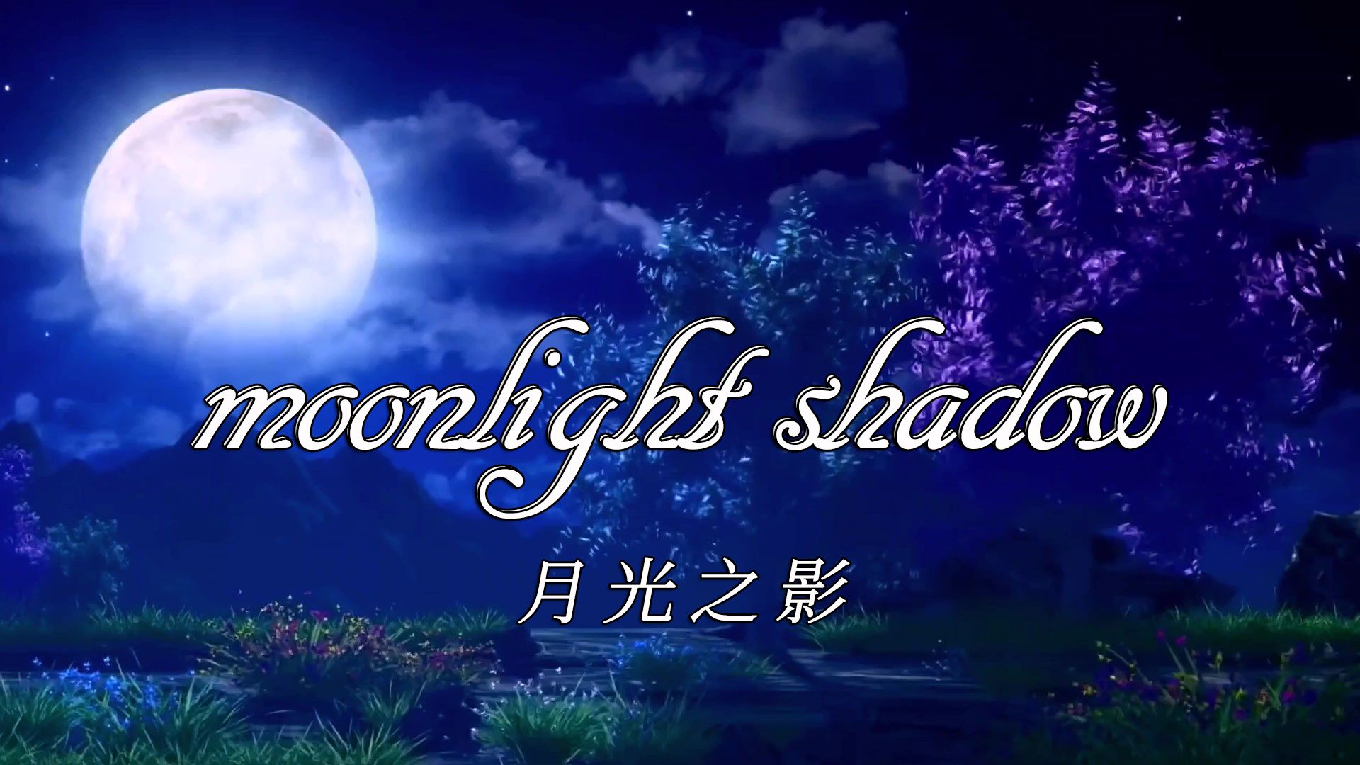 [图][无损音质] moonlight shadow 经典英文歌曲