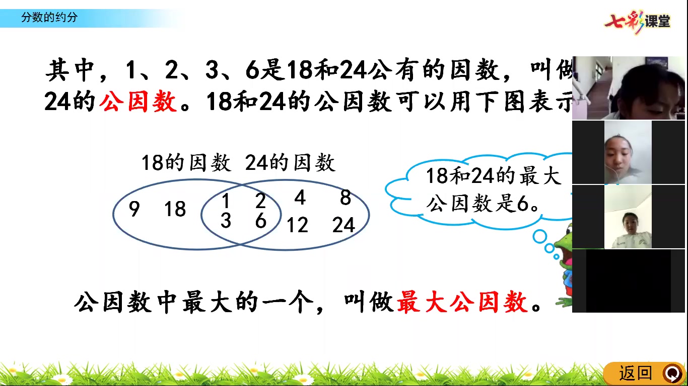 分数的约分哔哩哔哩bilibili