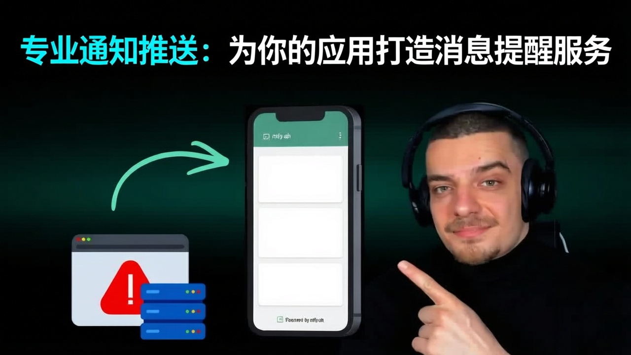 【中/英】专业通知推送:为你的应用打造消息提醒服务 🔔