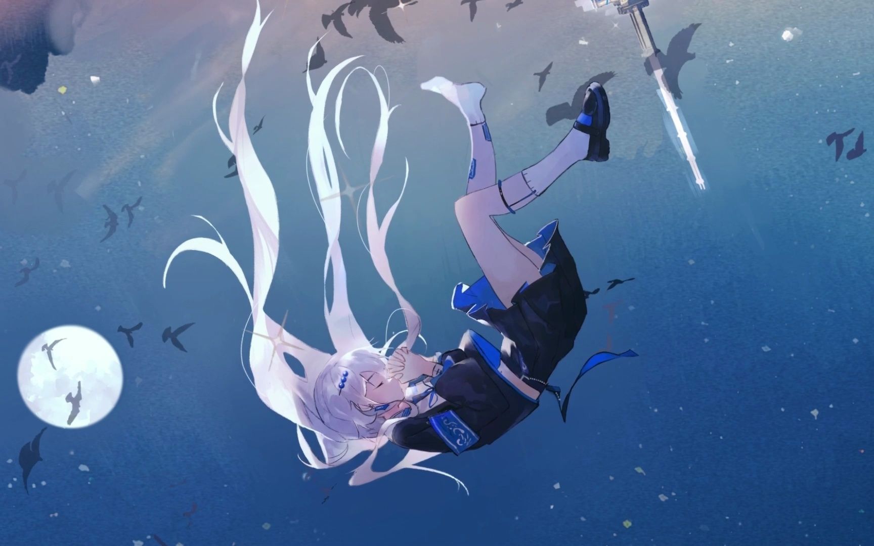 【live2d】"梦境收藏家"动态壁纸展示