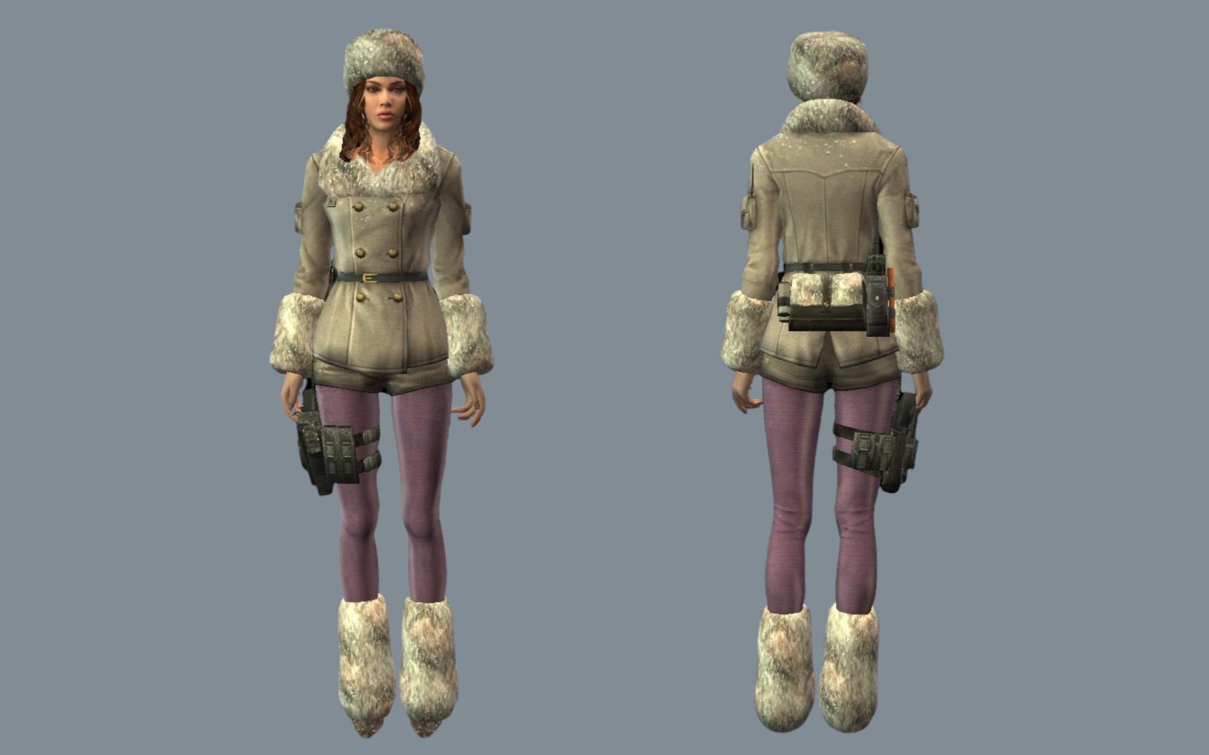 启示录丨jessica02sherawat 杰西卡-冬装mod【生化危机4】