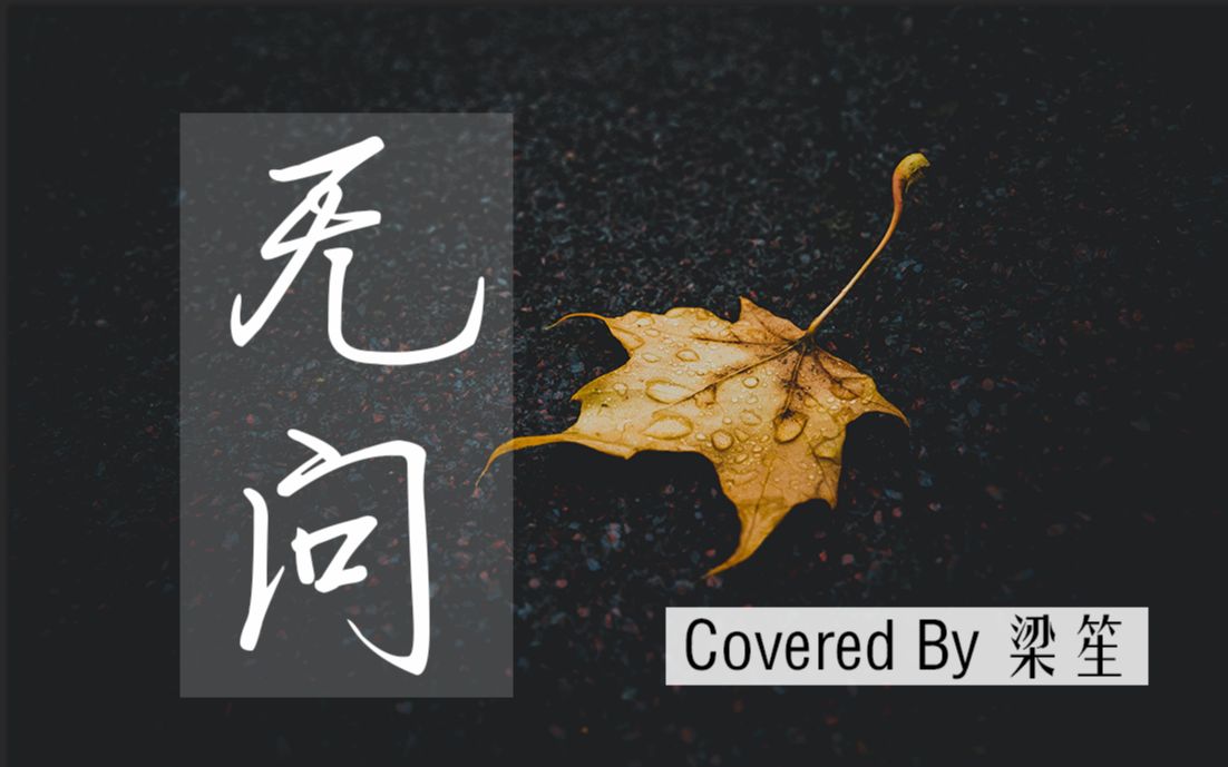 梁笙無問cover毛不易