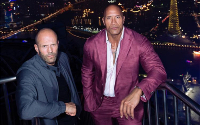 杰森斯坦森&道恩强森速度与激情特别行动粉丝红毯见面会广州站/出场