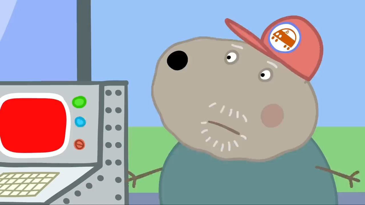 peppa pig小猪佩奇英文原版 - granddad dogs garage(每日更新)