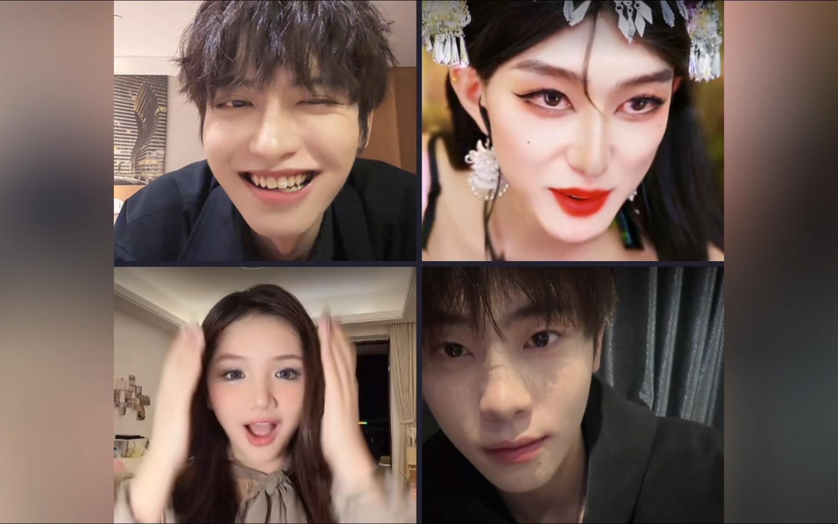 20231119皮朱可乐萱xuan林兴羽 姐妹有缘 皮皮皮皮朱 可乐加奶粉 萱