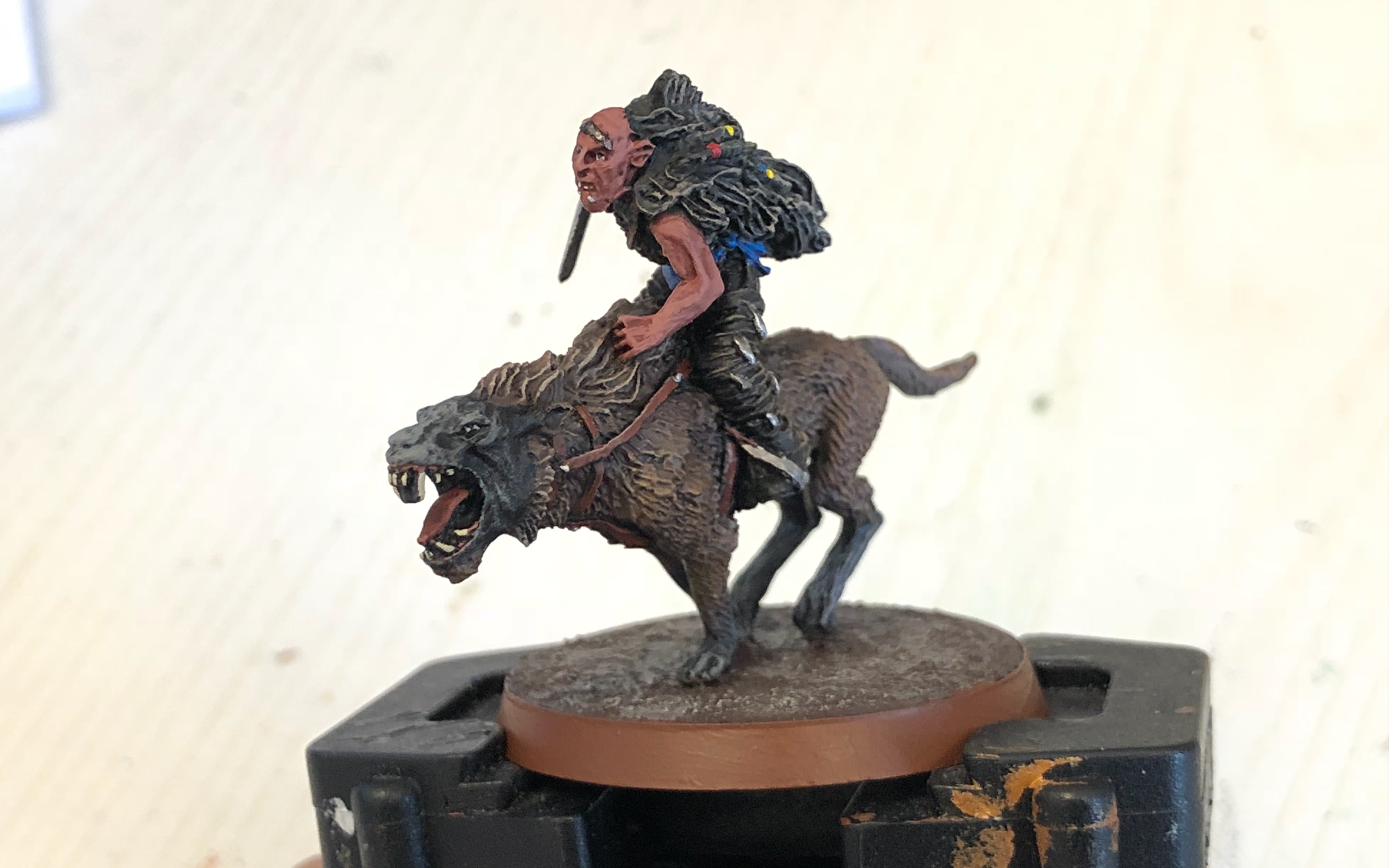 【涂装】帥大叔速涂狼骑头领(指环王)