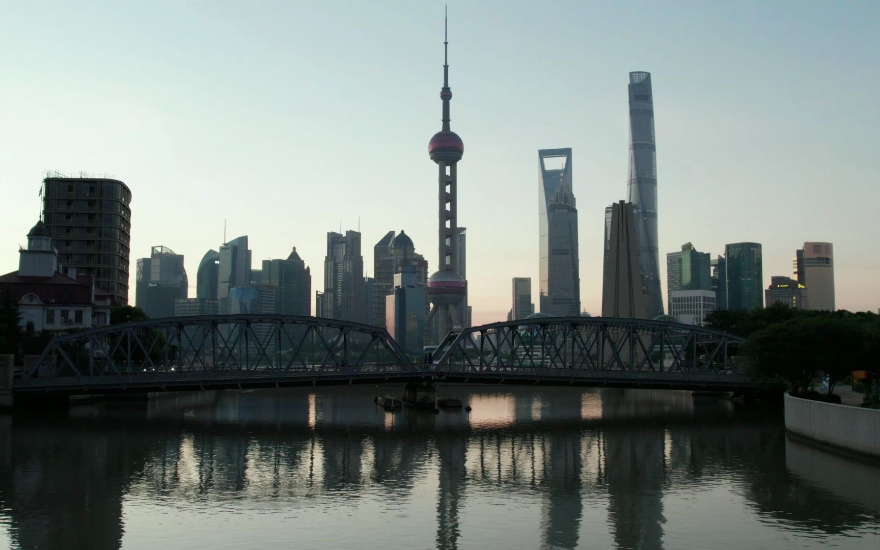 上海乍浦路桥采景