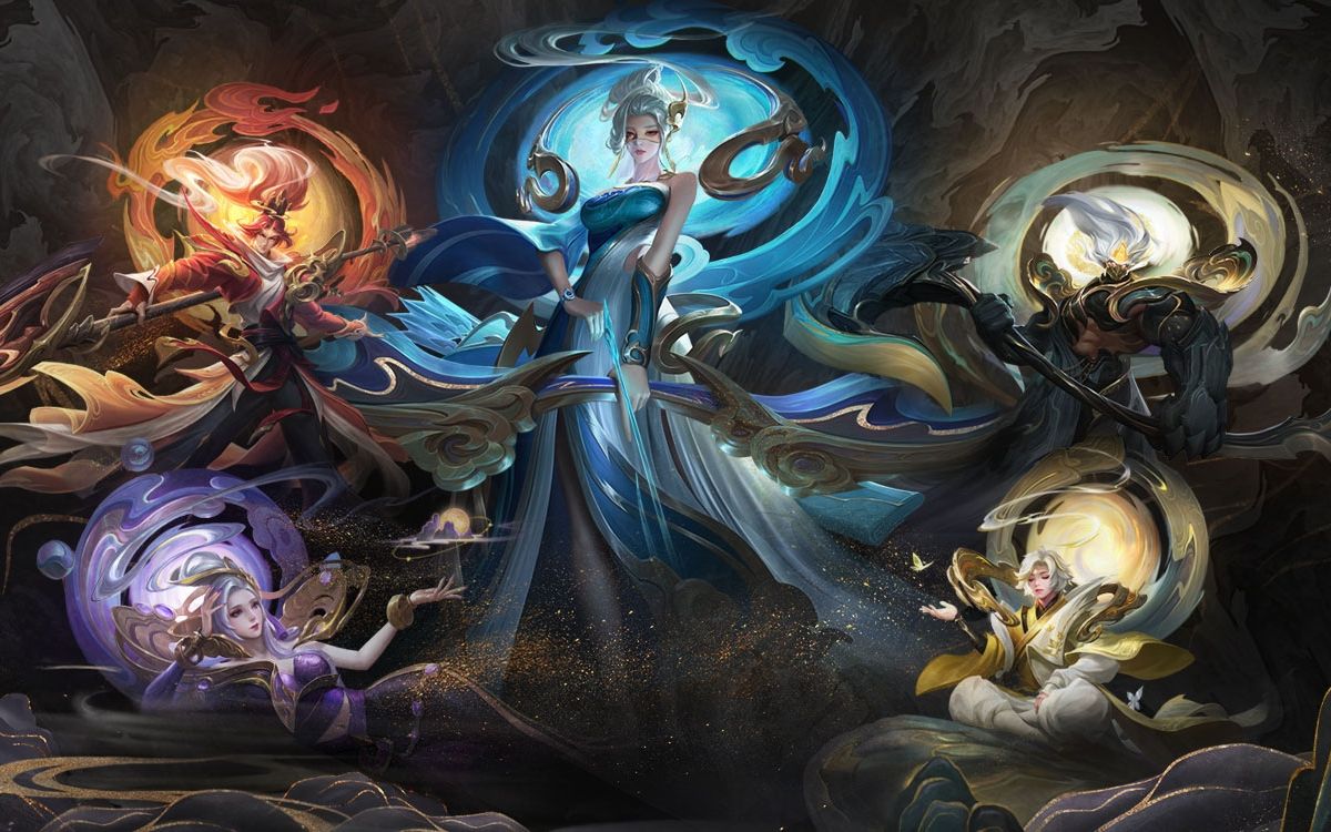 【王者荣耀/山河志/台词混剪】此歌此曲,为恐惧和迷茫而奏~_哔哩哔哩