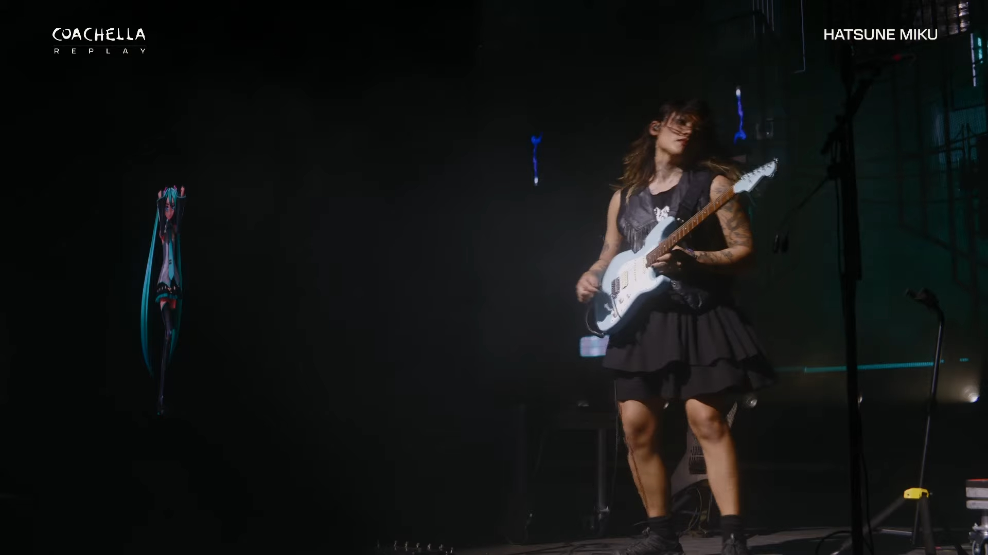 初音未来最新2024科切拉音乐节全场