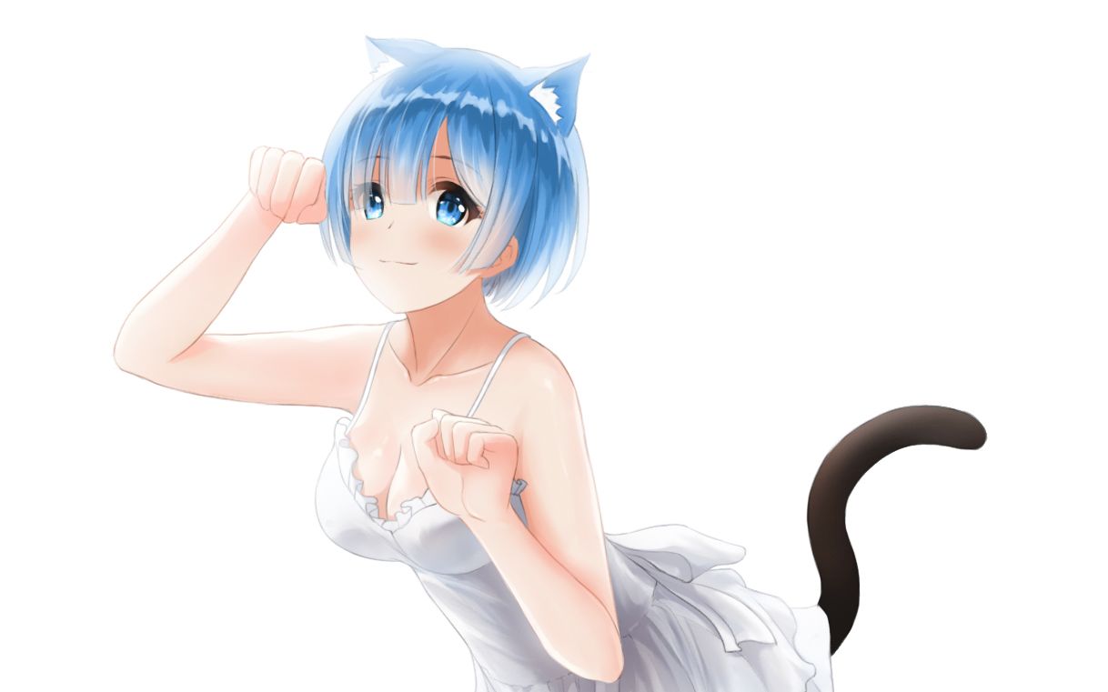 【ps板绘 蕾姆】猫耳娘化签收