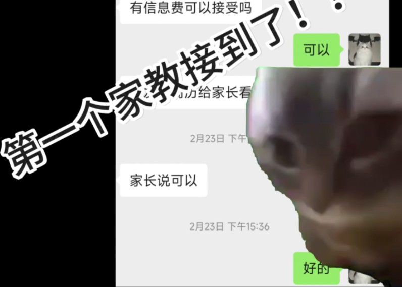 第一次家教,还是挺满意的哔哩哔哩bilibili