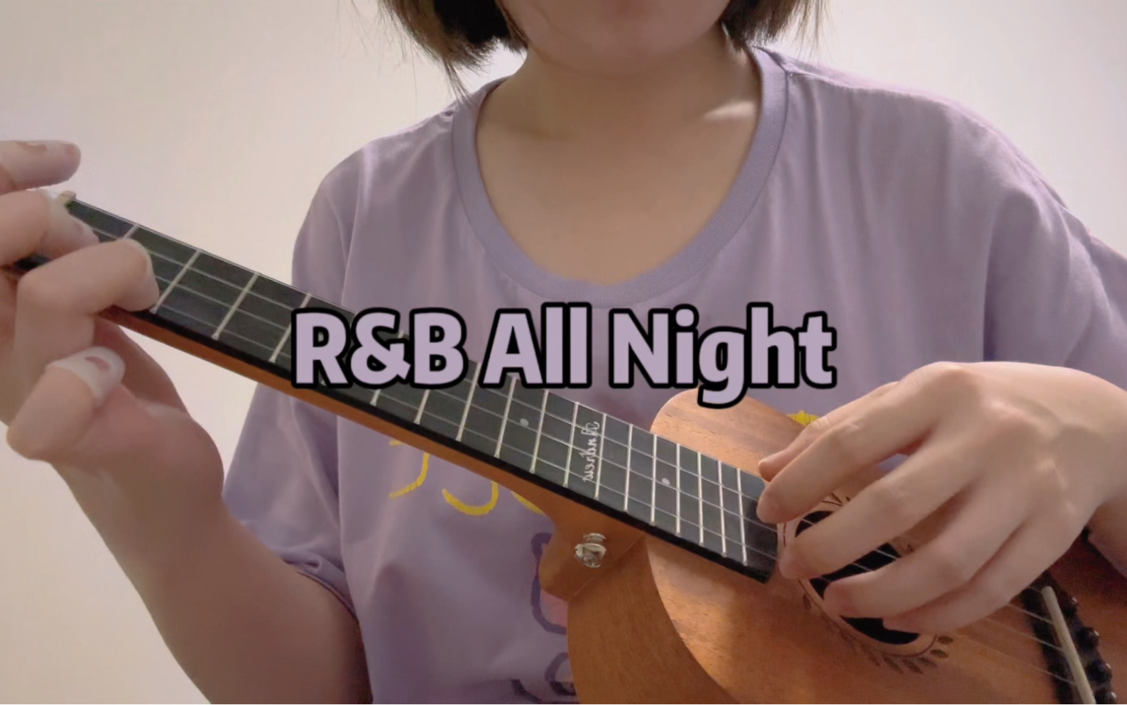 r&b all night 吉他谱图片