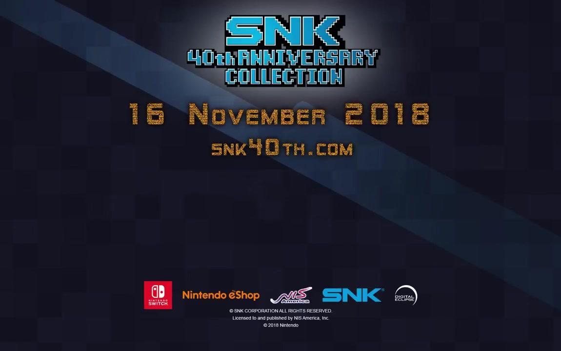 [图]SNK 40th ANNIVERSARY COLLECTION - P.O.W. & Guerrilla War snk40周年合集最新预告片