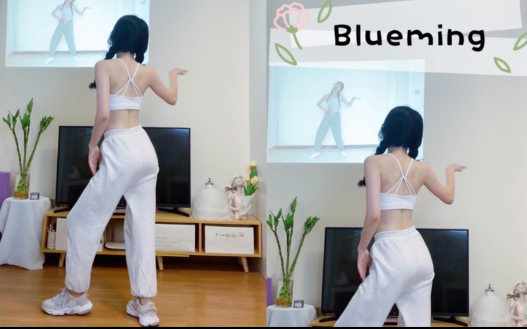 [图]夏日少女可爱韩舞IU《Blueming》