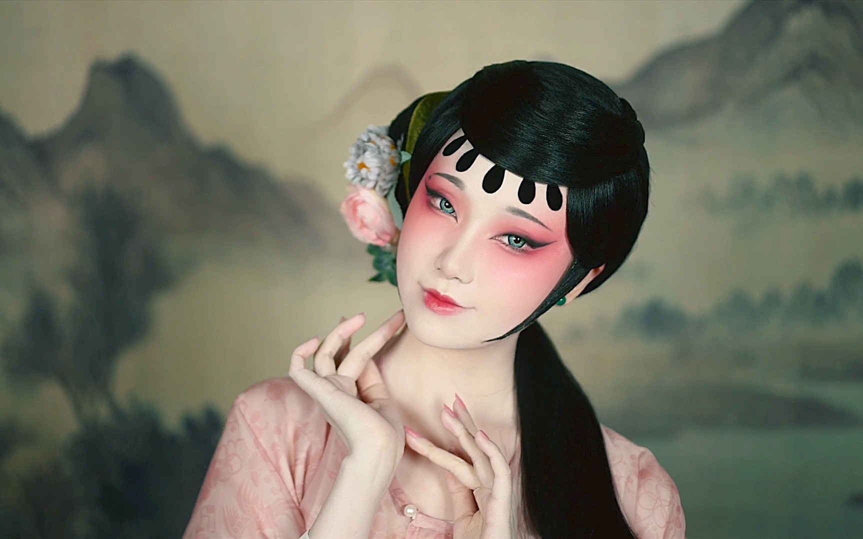 活动  【晴晴】天书奇谭真人版|小师傅请开门～|狐女仿妆