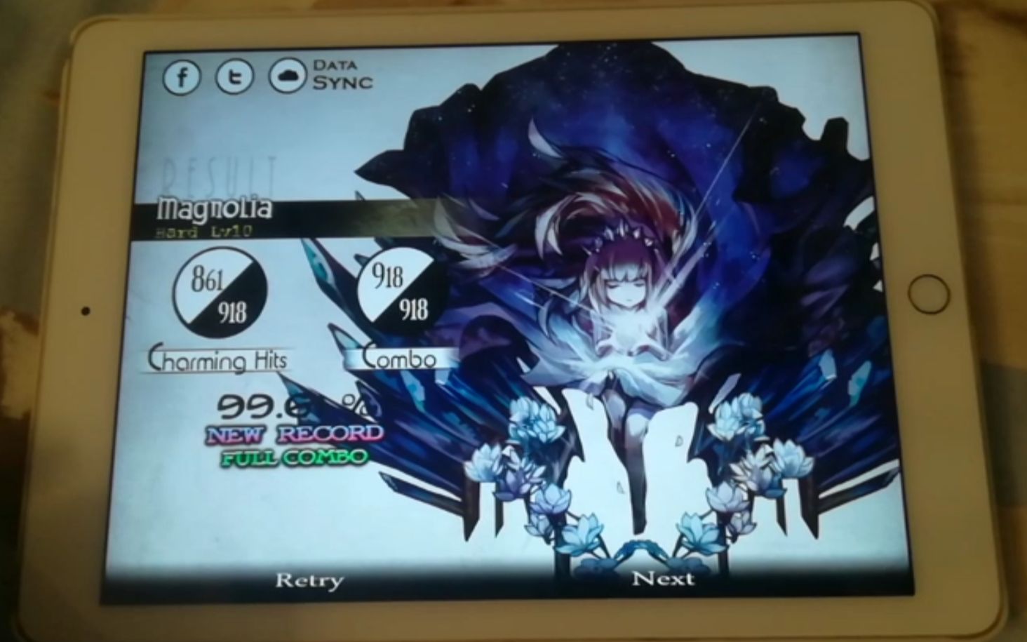 【deemo】magnolia h10 99.61� 手元