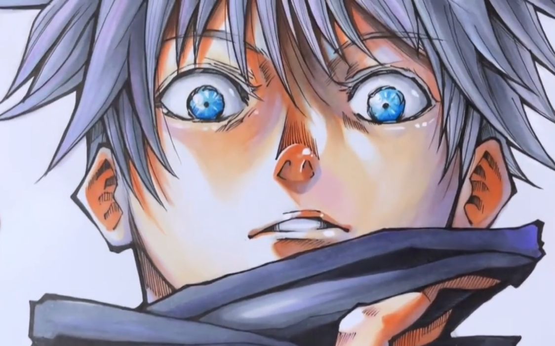 【studio ap】教你画五条悟,我的眼睛学会了