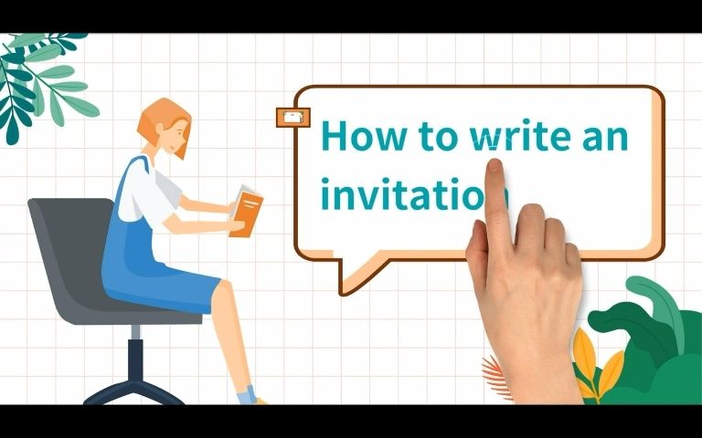 [图]how to write an invitation分段落和举例