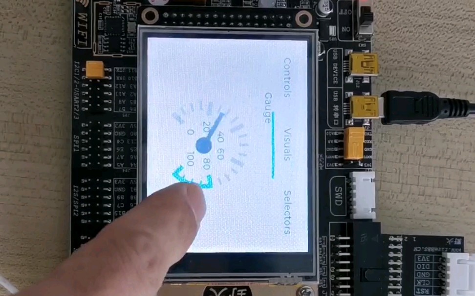 STM32F103野火指南者开发版移植LVGL成功.哔哩哔哩bilibili