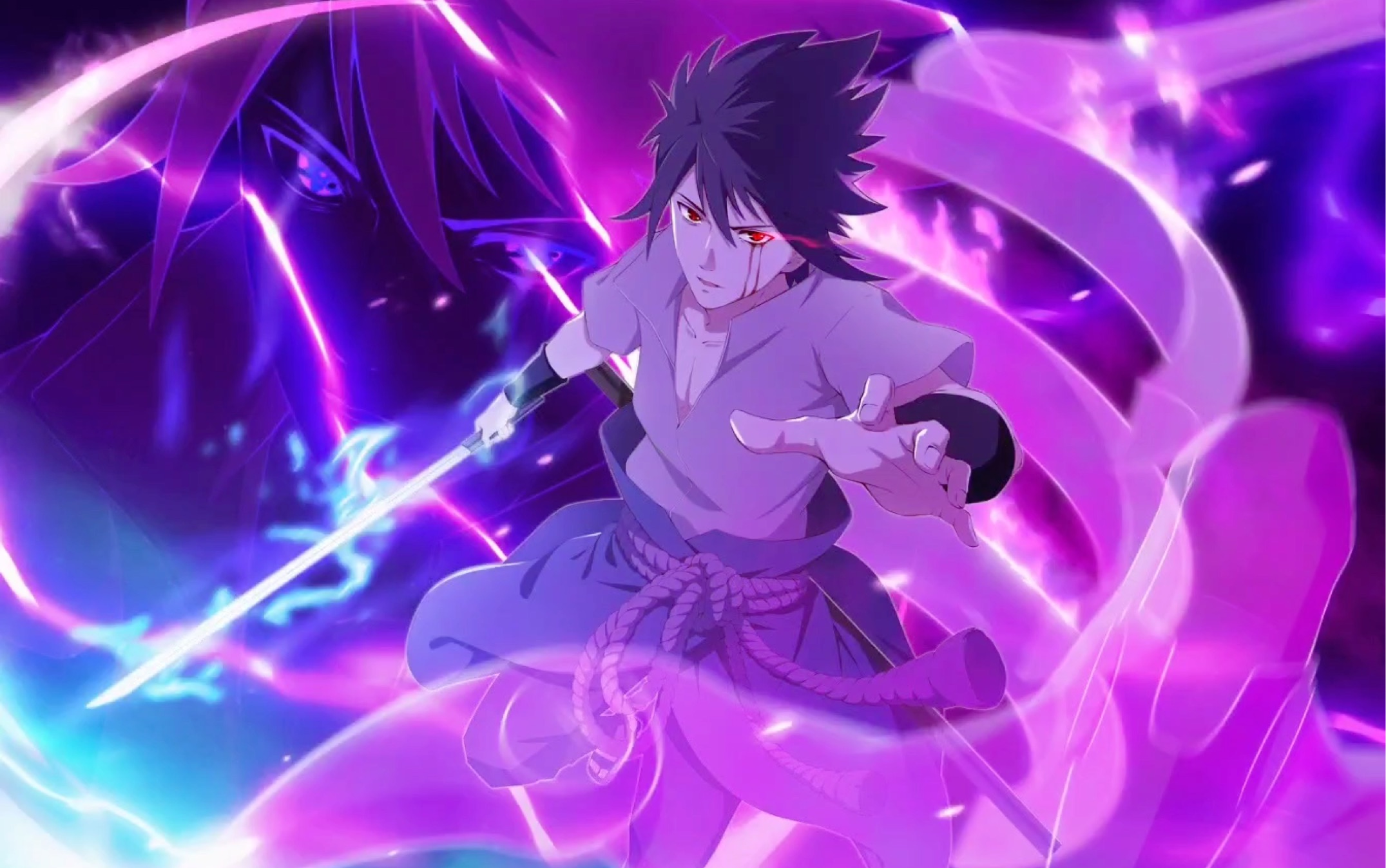 画个宇智波佐助【五影会谈】