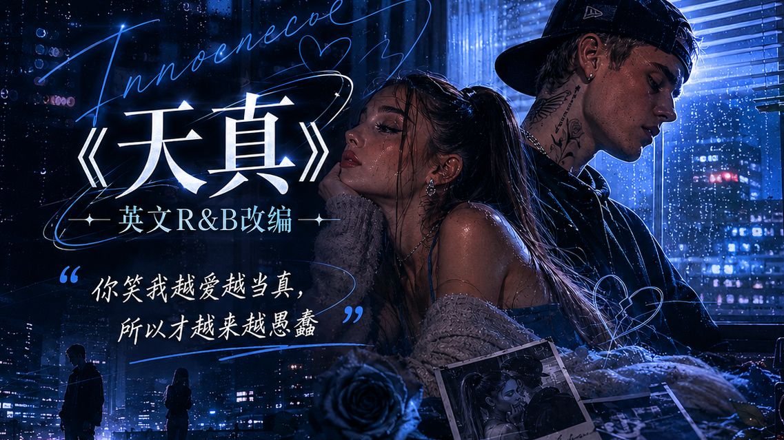 徐良《天真》，但是英文填词，R&B风格改编
