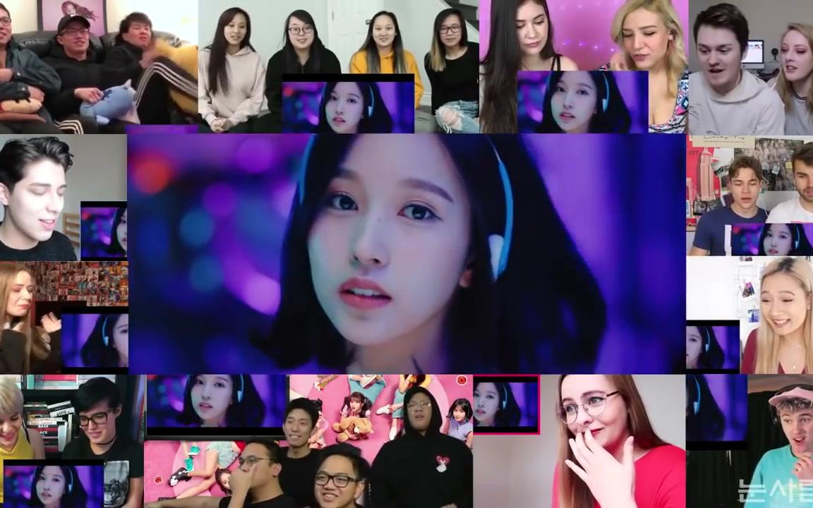 [图]一群老外看TWICE《What is Love》MV，看到亲密互动，瞬间疯狂！