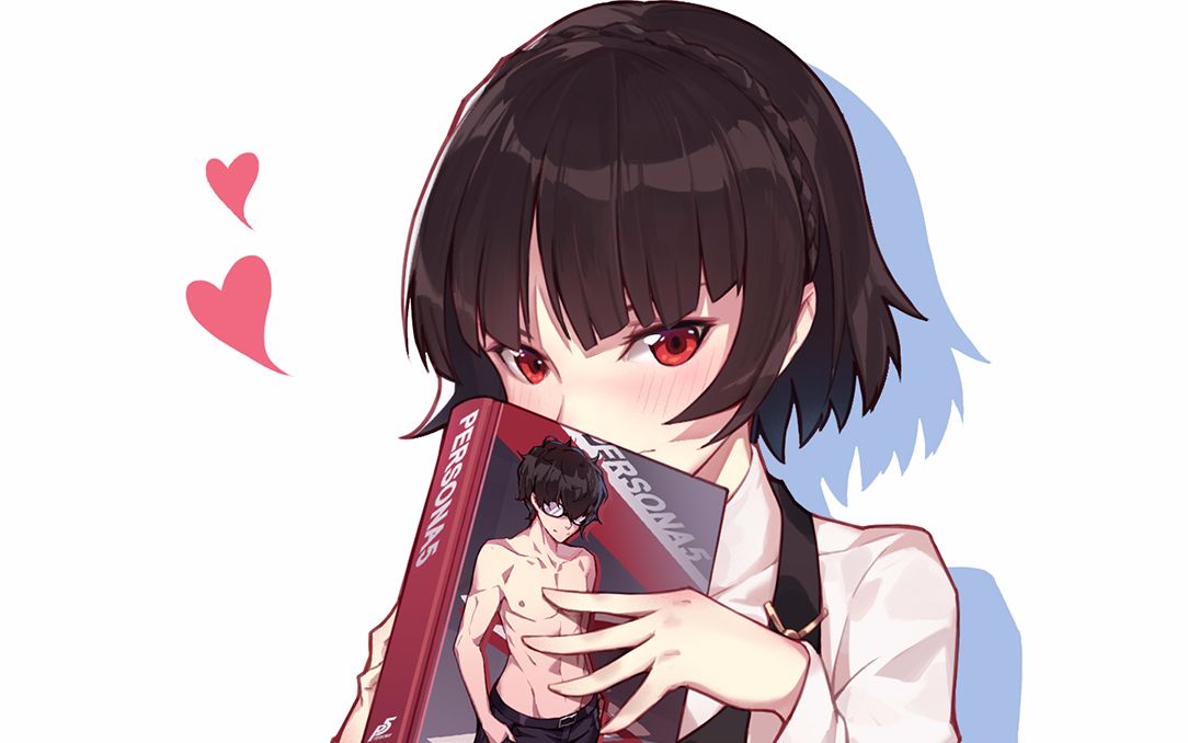 【女神异闻录5】呆萌会长新岛真跟踪主角小彩蛋(误