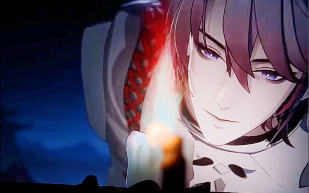 嘿嘿鬼童丸帮我吹蜡烛 祝自己生日快乐