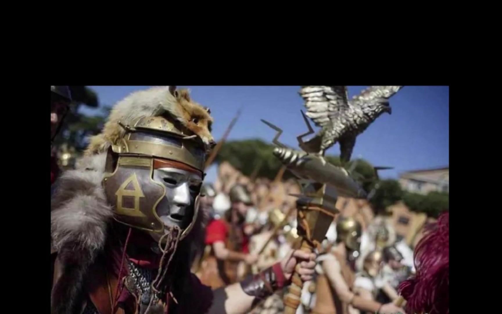 欧亚区面甲武备:罗马帝国面甲,钦察人面甲,彰显身份和保护面部_哔哩