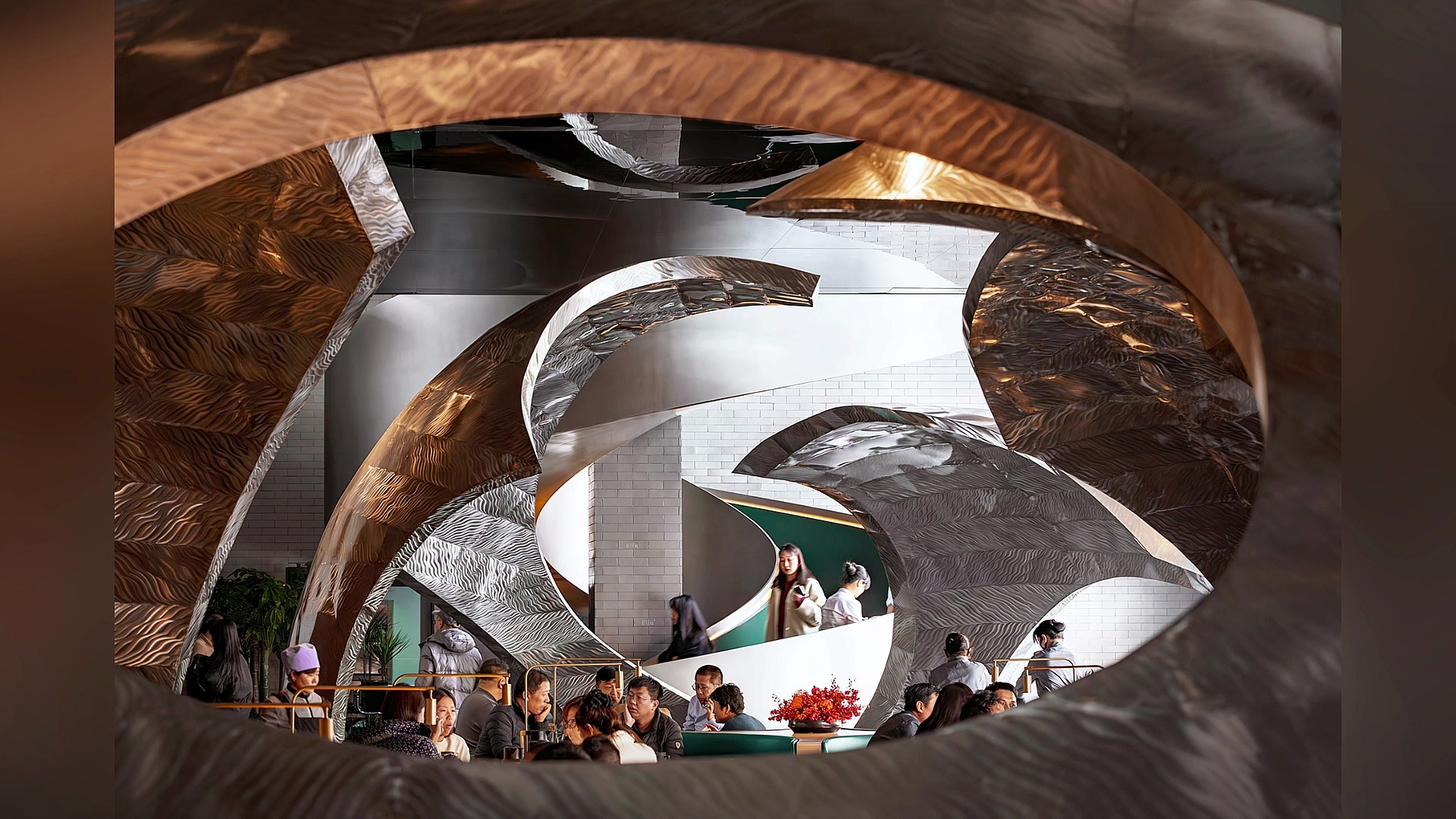 这家餐厅空间绝对会影响你对家装风格的选择!