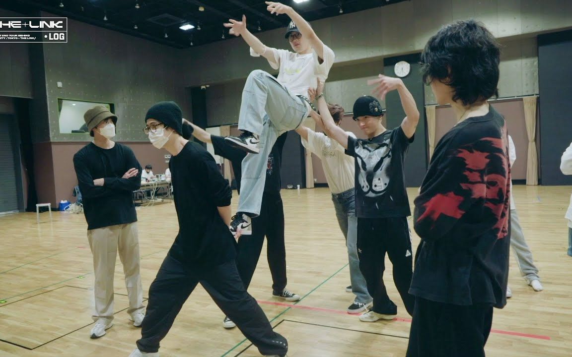 【十站联合】220818 Stage Practice & Rehearsal Behind | Ep.1 | THE LINK LOG #TOKYO 全场中字哔哩哔哩bilibili