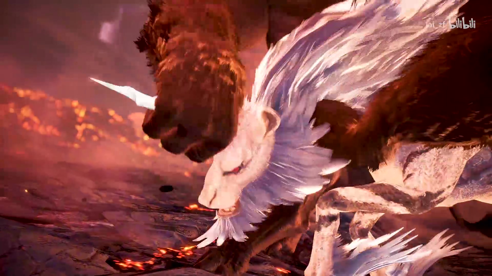 怪物猎人世界iceborne出来吧破坏的化身初遇金狮子