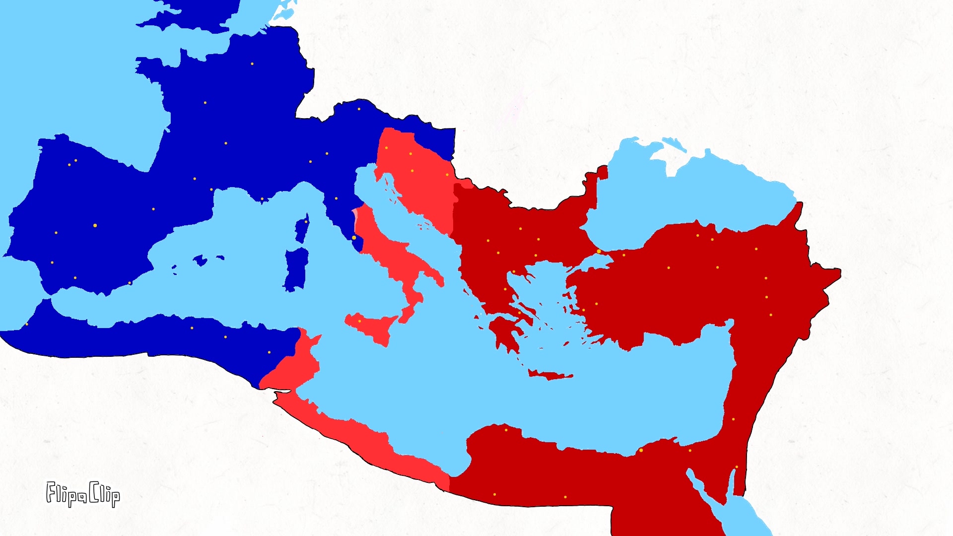 东罗马vs西罗马