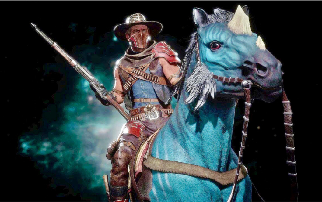 【真人快打11】牛仔vs绝对零度(职业自定义技能对战)_哔哩哔哩_bili