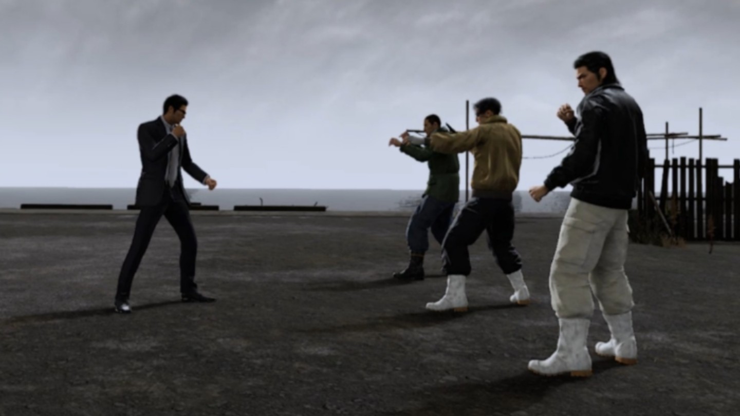 桐生一马vs堂岛大吾&冴岛大河&真岛吾朗【审判之逝/传说特训】