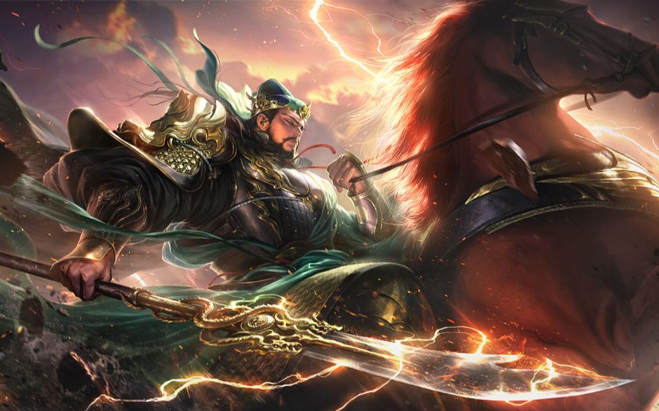 卧龙:关刀无伤战张辽