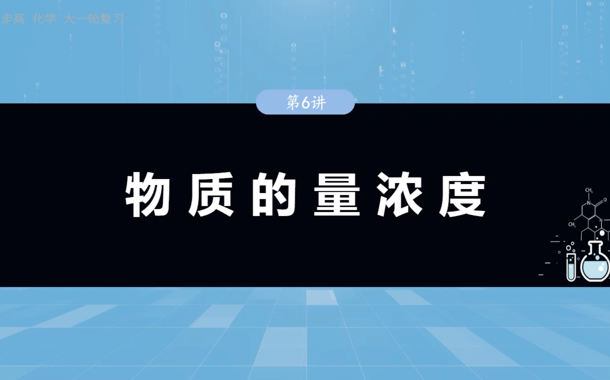 2025步步高化学第二章第6讲 物质的量浓度