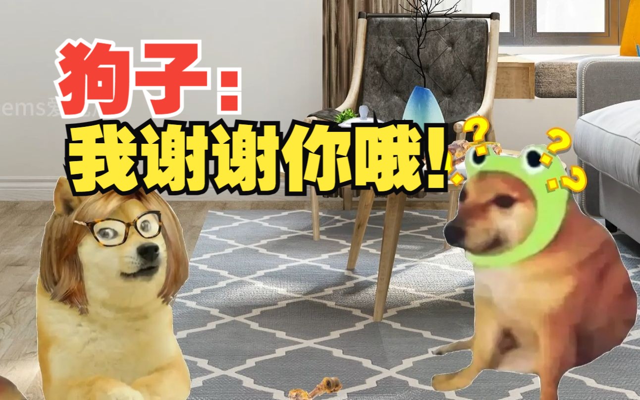 狗子:我谢谢你哦