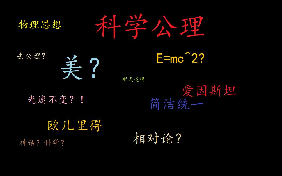 【物理专业必修】物理公理、科学精神与美(朗道《场论》课程节选)哔哩哔哩bilibili