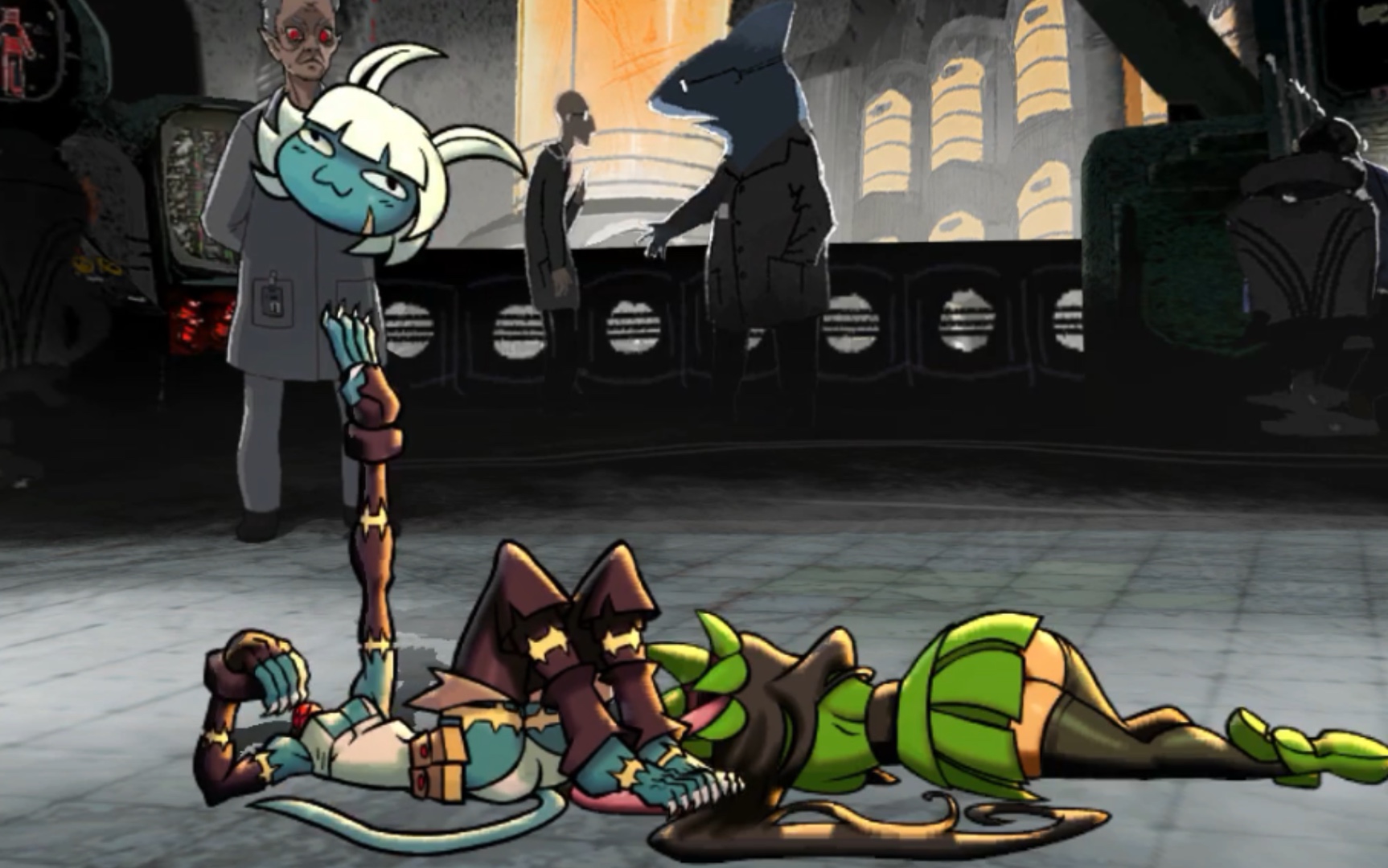 骷髅女孩 玩"猫"宝藏 ms.fortune