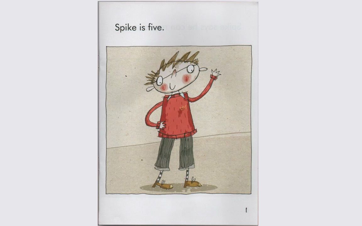 读英文绘本spikesays学习双元音ai