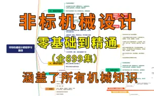 Download Video: 【整699集】全网最全最适合零基础的非标机械设计教程，耗费5个月研发录制，真的别再走弯路了！这还没人看，我不更了！！