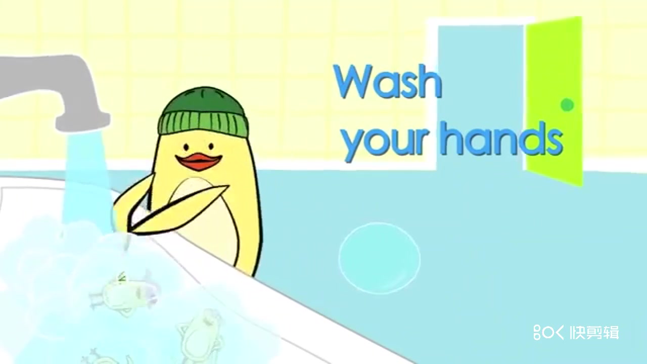 [图]小芝士带你学英语｜Wash Your Hands Song 洗手歌