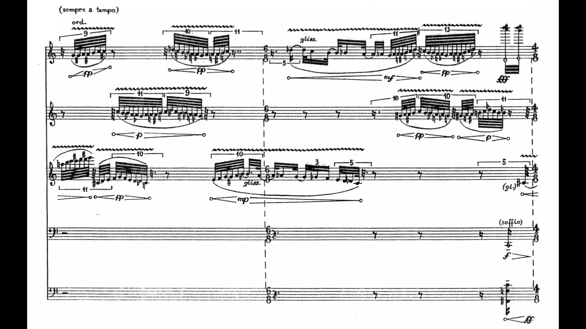 [图]【Salvatore Sciarrino】神谕的沉默，为管乐团而作 Il silenzio degli oracoli for wind ensemble